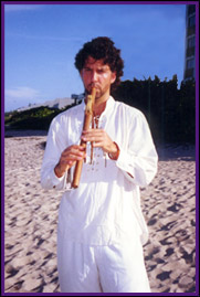 Armand with flute